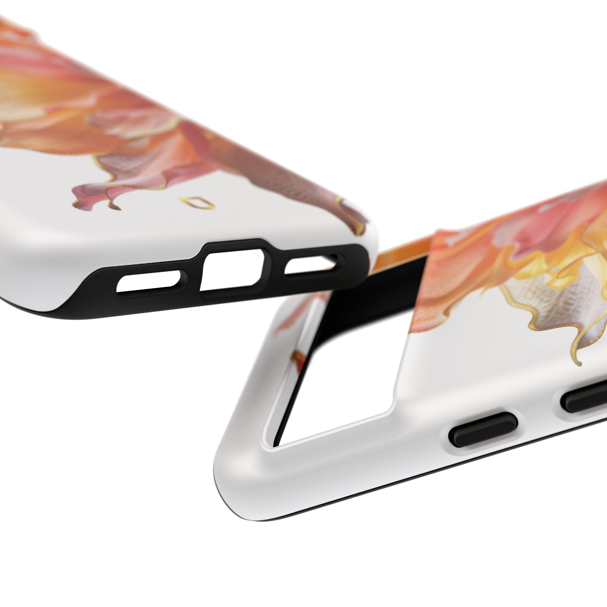 Google Pixel 8 Series Tough Case - Ember Bloom White