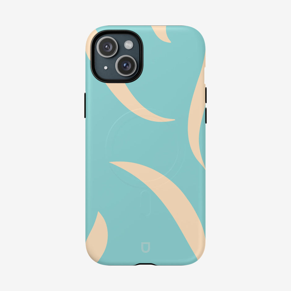 iPhone 15 Plus MagSafe Tough Case - Bright Aqua