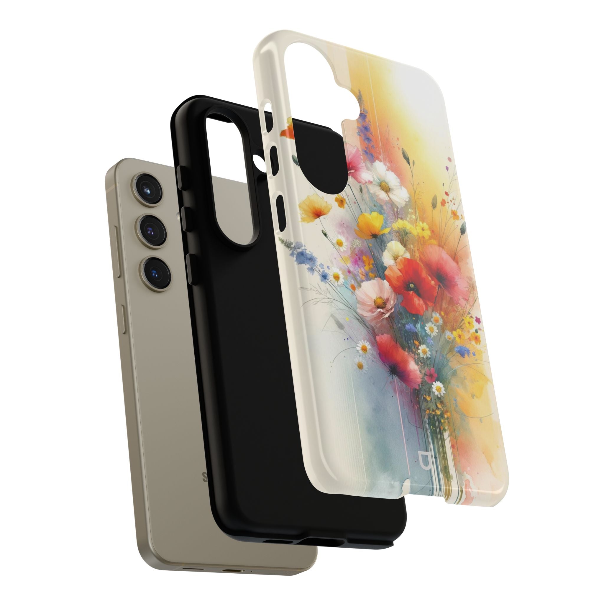 Samsung Galaxy S24 Tough Case - Wild Flower