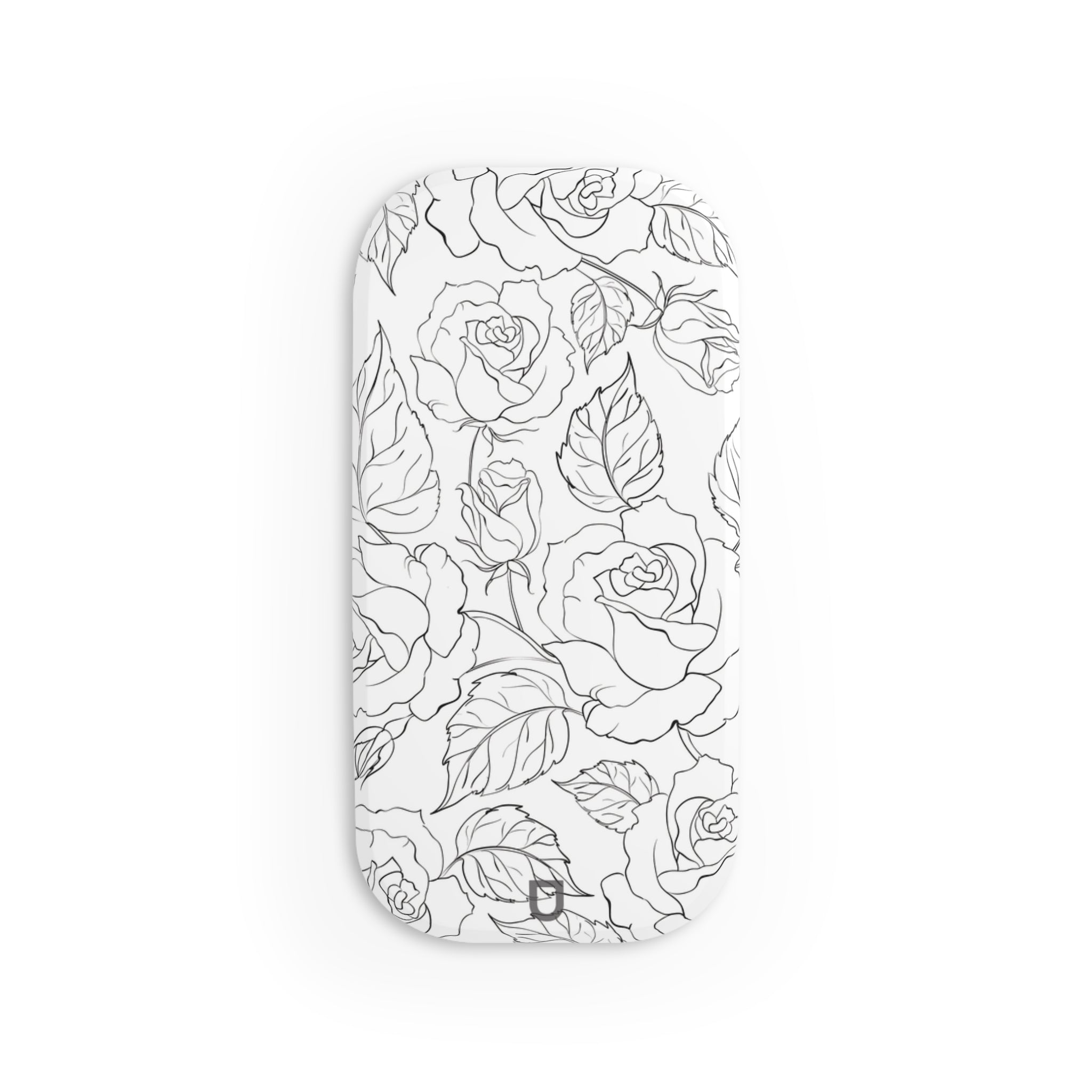 Phone Stand - Black Rose