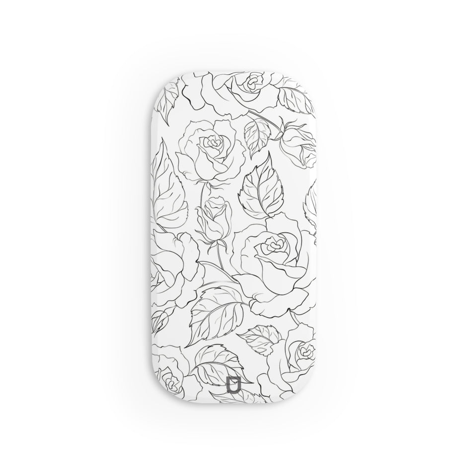 Phone Stand - Black Rose