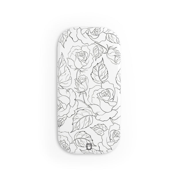 Phone Stand - Black Rose
