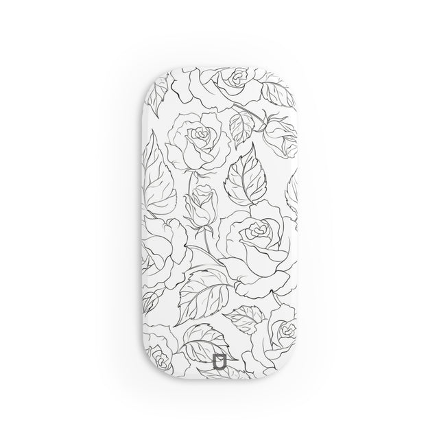 Phone Stand - Black Rose