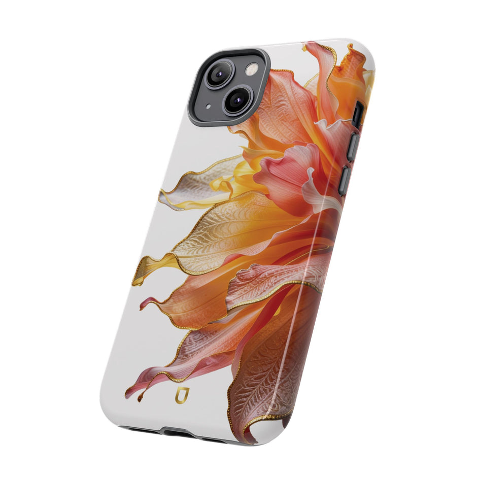iPhone 14 Series Tough Case - Ember Bloom White