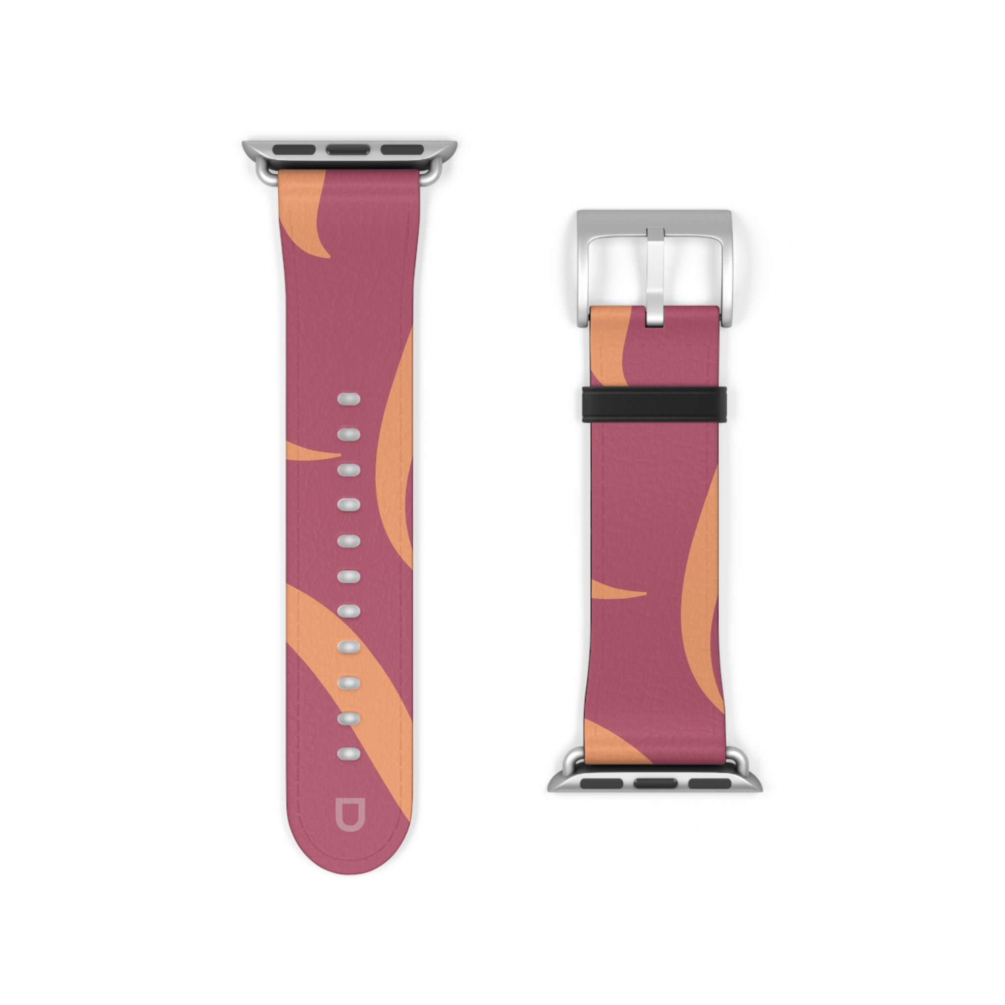 Apple Watch Series Bands - Aura Swirl  Rose Wine