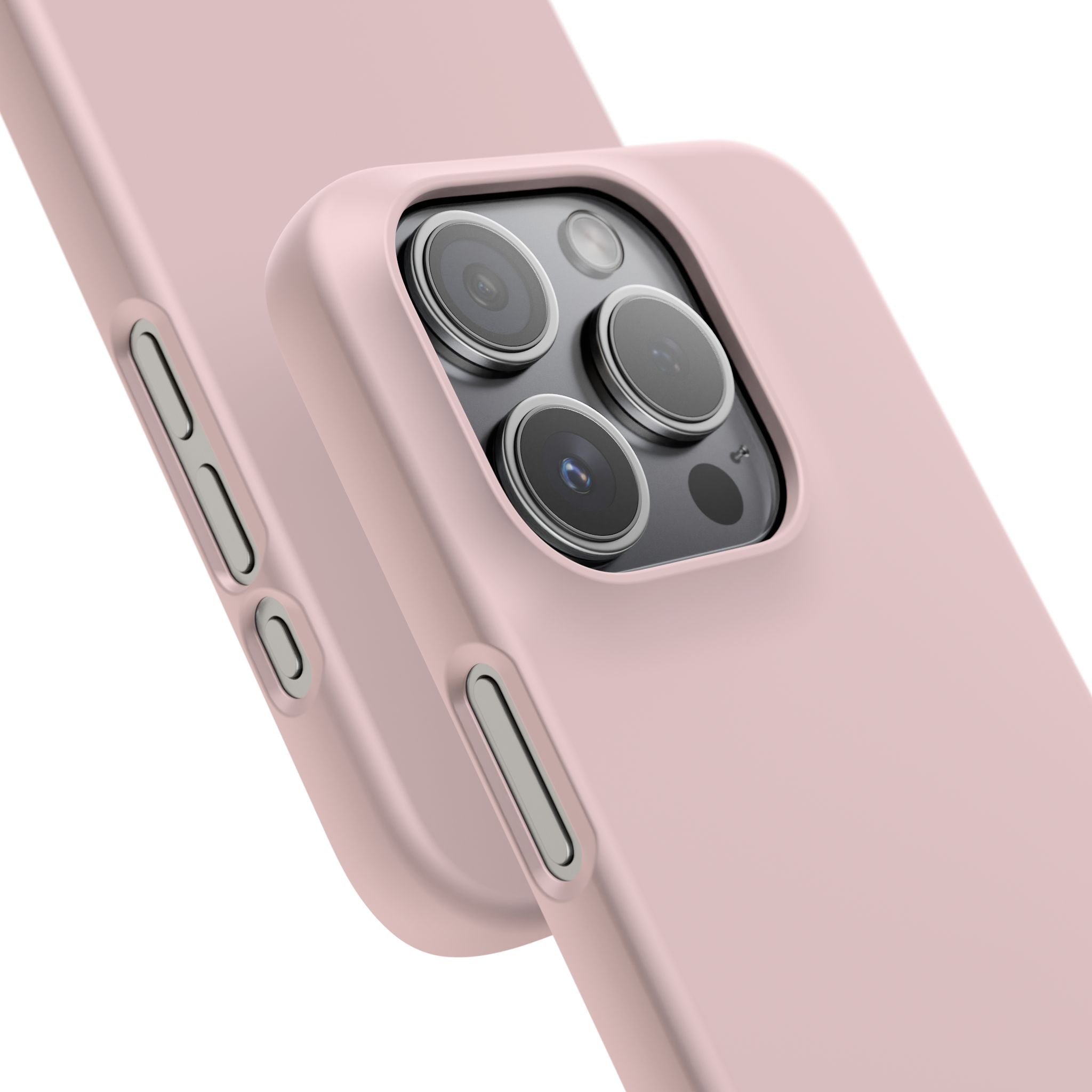 iPhone 15 Pro Slim Case - Soft Rose