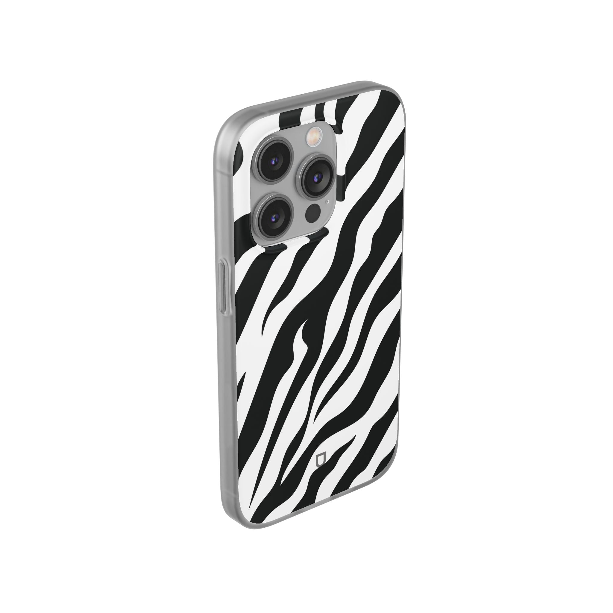 iPhone 14 Pro Flexi Case - Zebra
