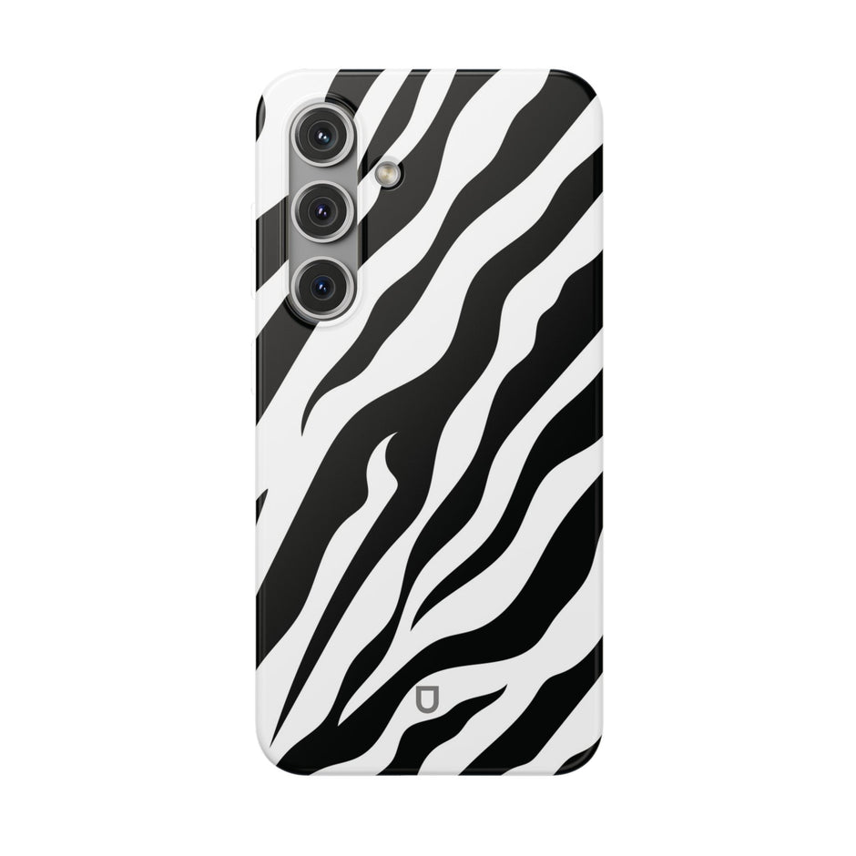 Samsung Galaxy S24 Flexi Case - Zebra