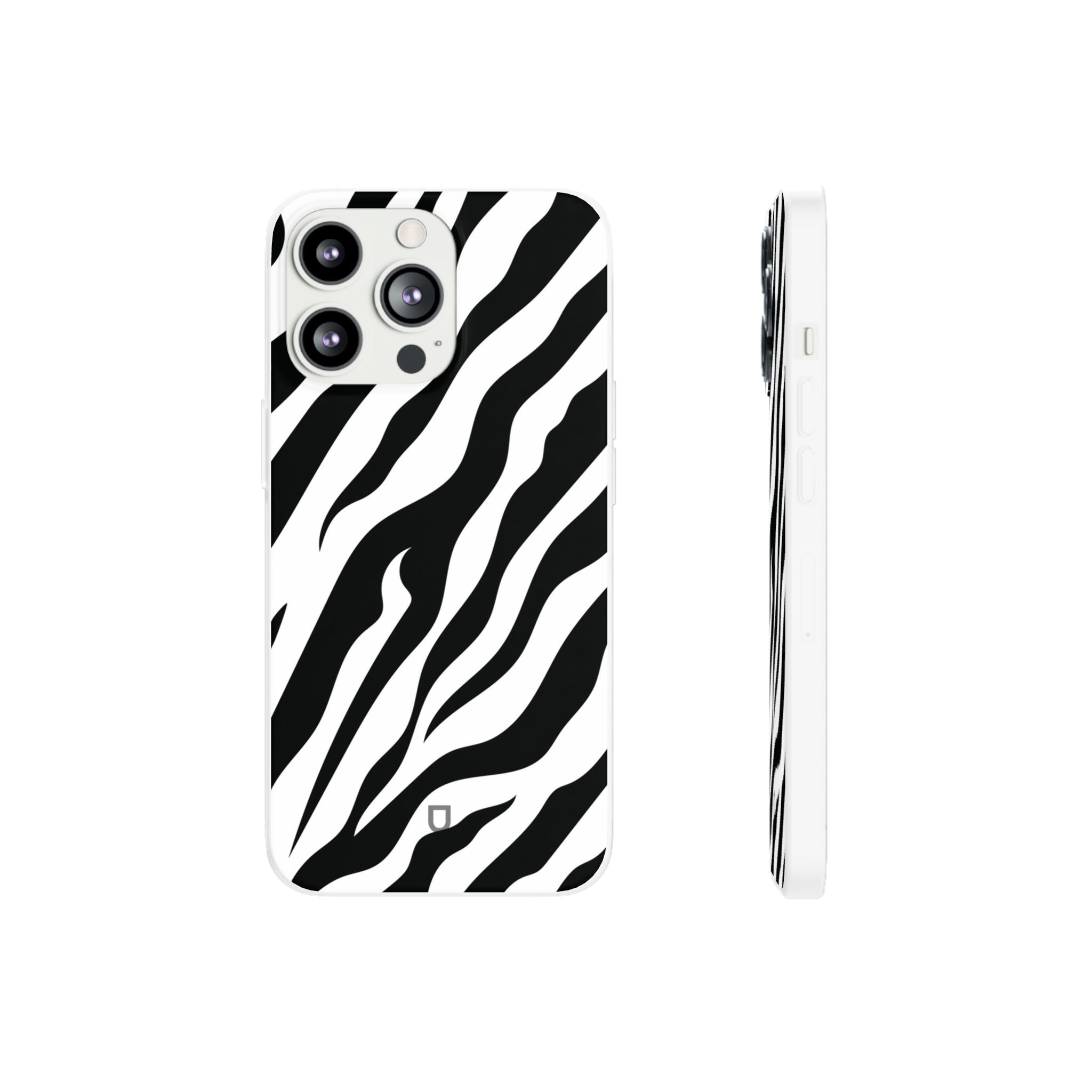 iPhone 13 Pro Flexi Case - Zebra