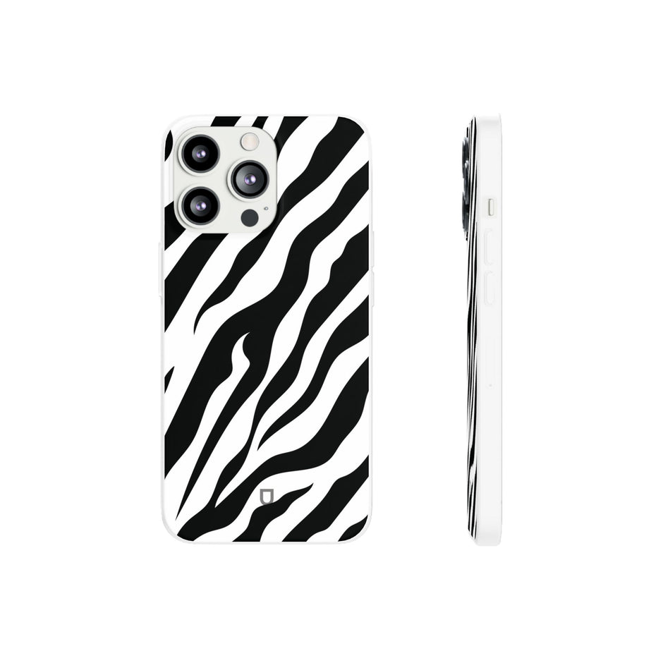iPhone 13 Pro Flexi Case - Zebra