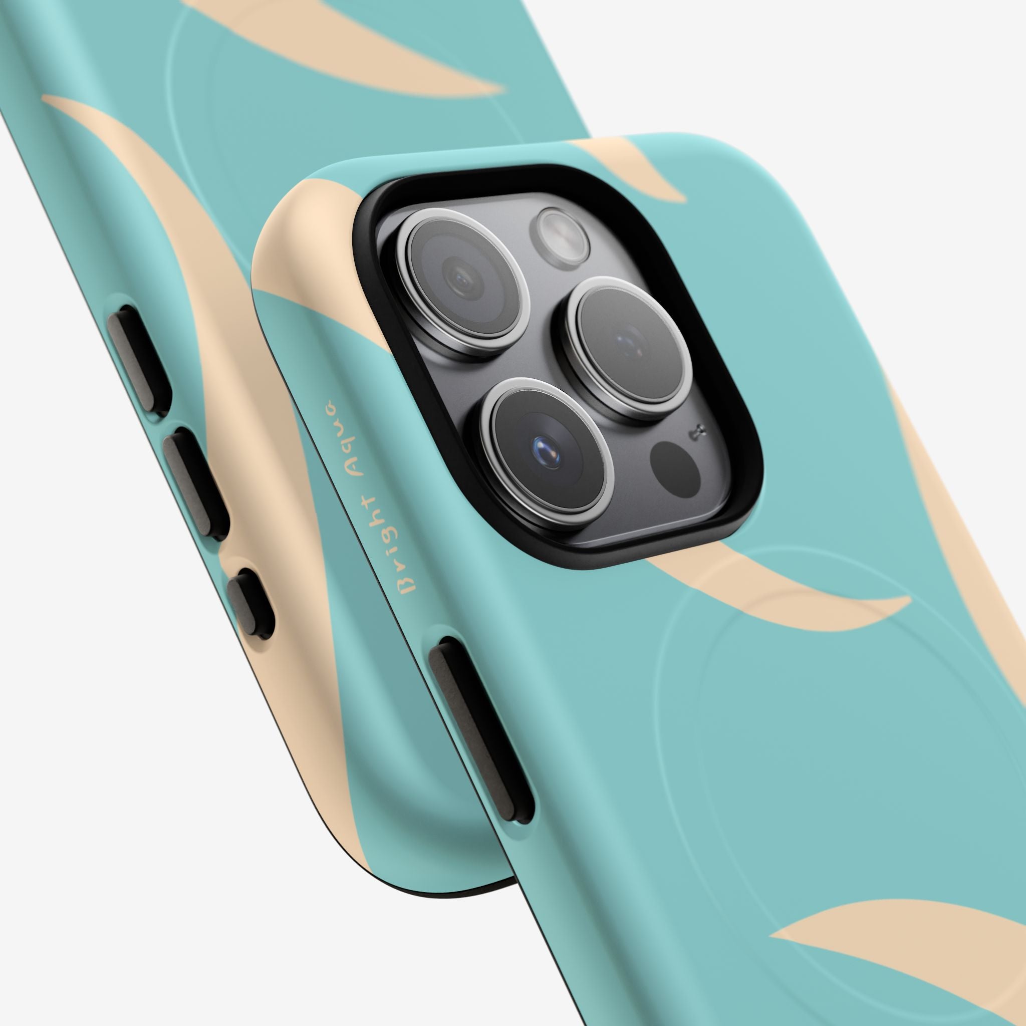 iPhone 15 Pro MagSafe Tough Case - Bright Aqua