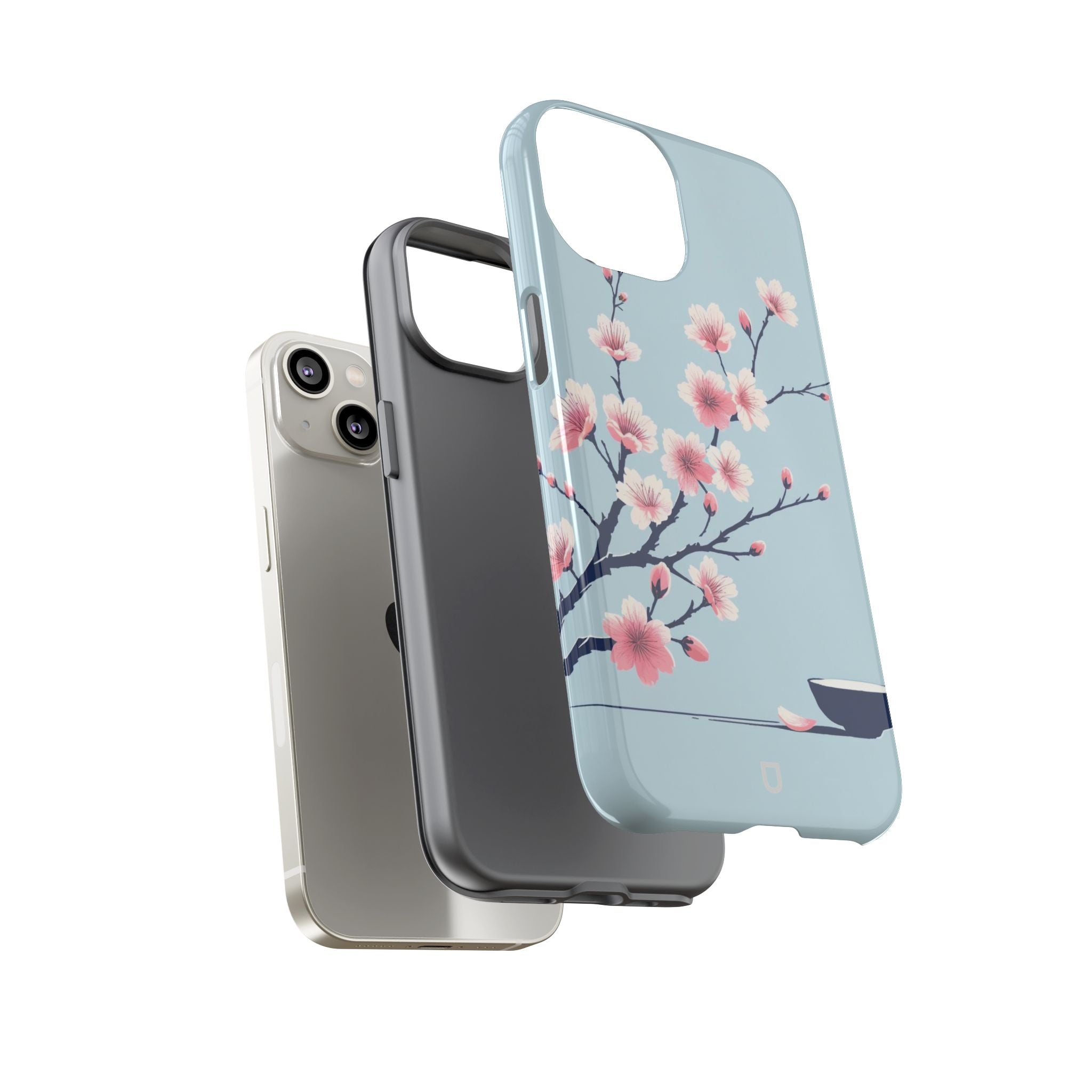 iPhone 14 Tough Case - Cherry Blossoms
