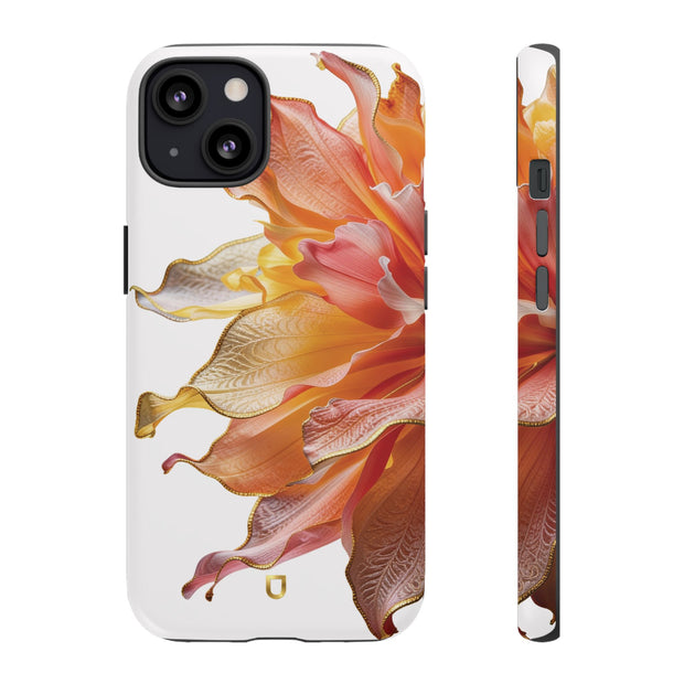 iPhone 13 Series Tough Case - Ember Bloom White