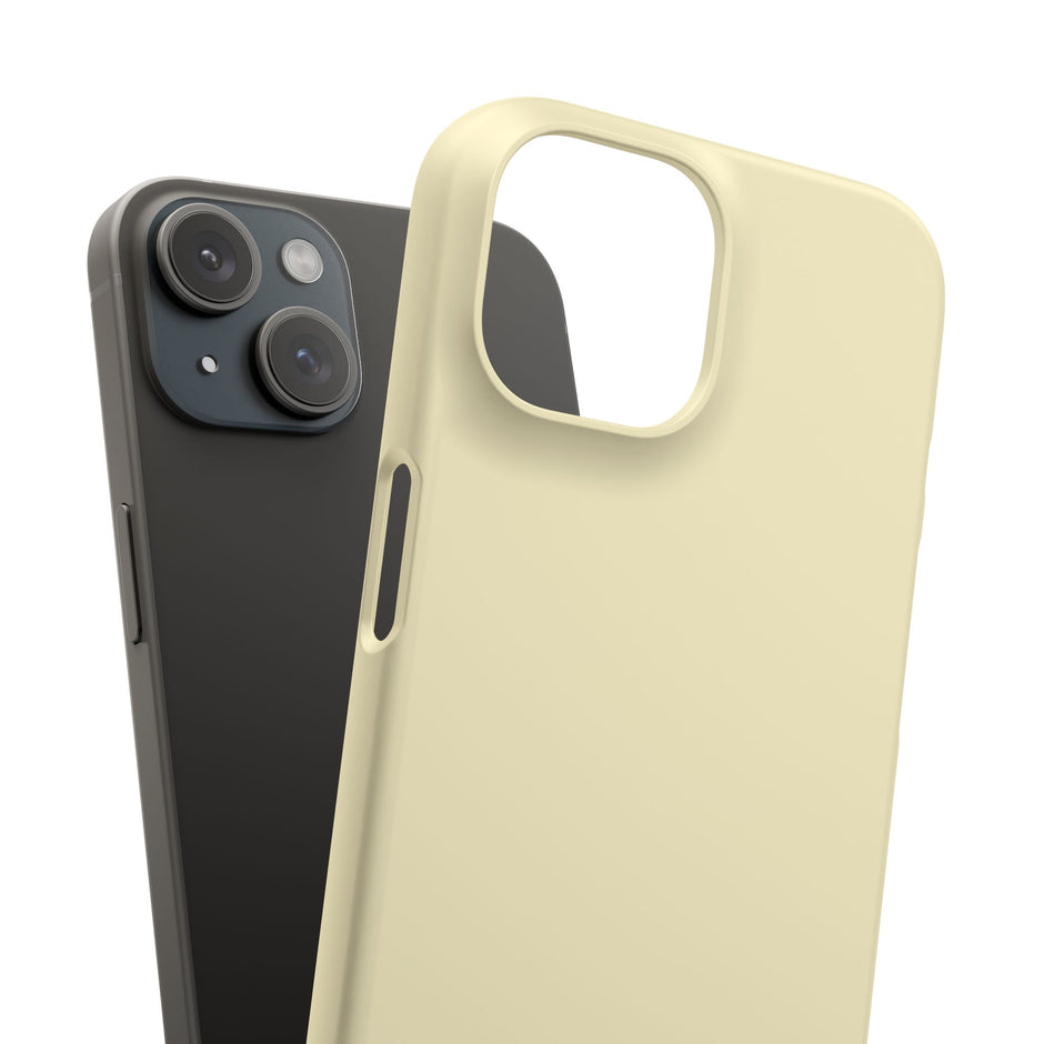 iPhone 15 Slim Case - Lemon Chiffon