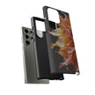 Samsung Galaxy S23 Series Tough Case - Ember Bloom Black