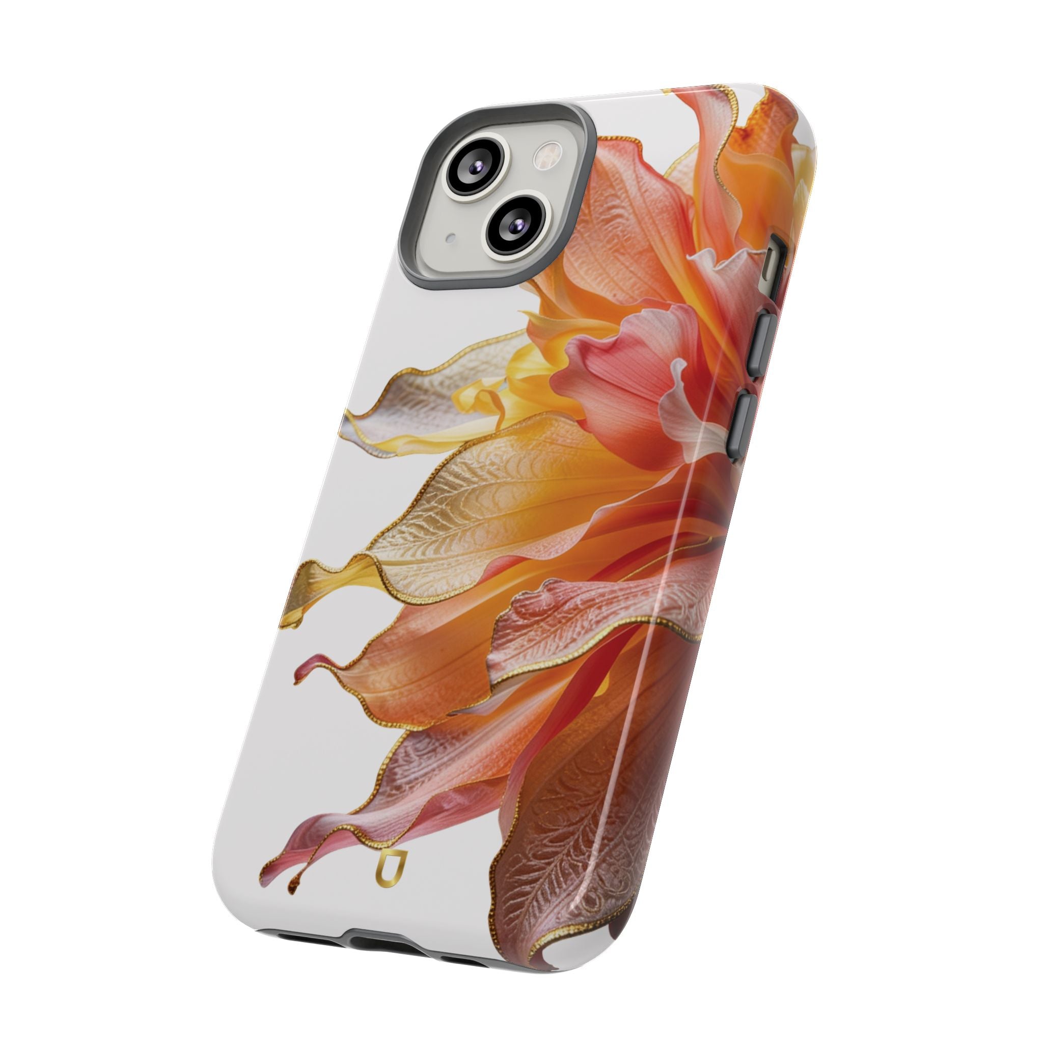 iPhone 14 Series Tough Case - Ember Bloom White