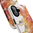 iPhone 16 Series Tough Case - Ember Bloom White