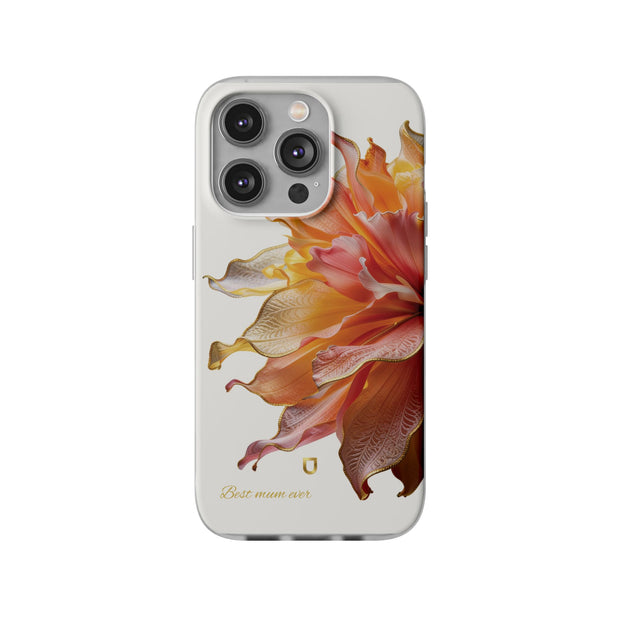 iPhone 14 Series Flexi Case - Ember Bloom