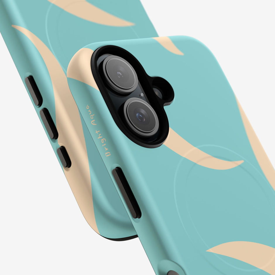 iPhone 16 MagSafe Tough Case - Bright Aqua
