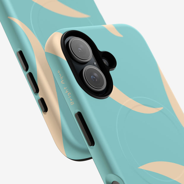 iPhone 16 MagSafe Tough Case - Bright Aqua
