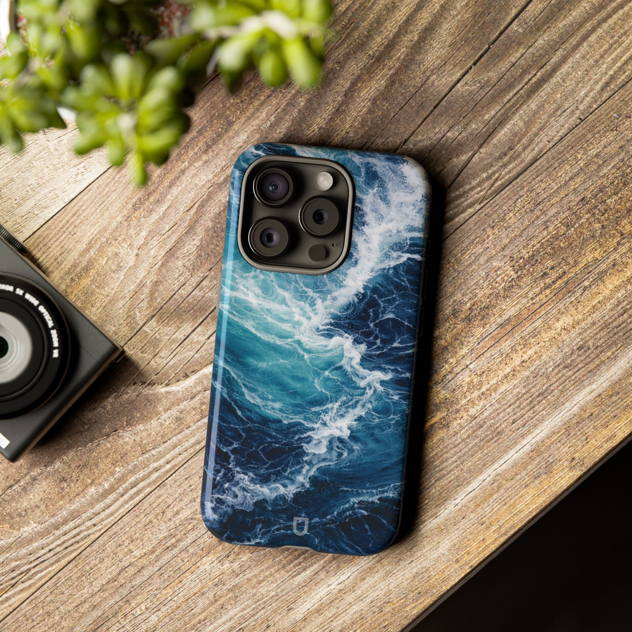 iPhone 15 Pro Tough Case - Deep Tide