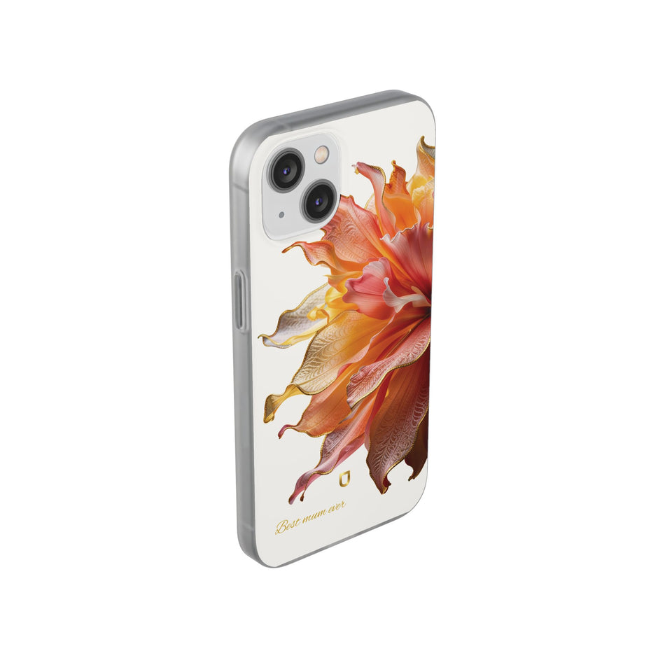 iPhone 14 Series Flexi Case - Ember Bloom