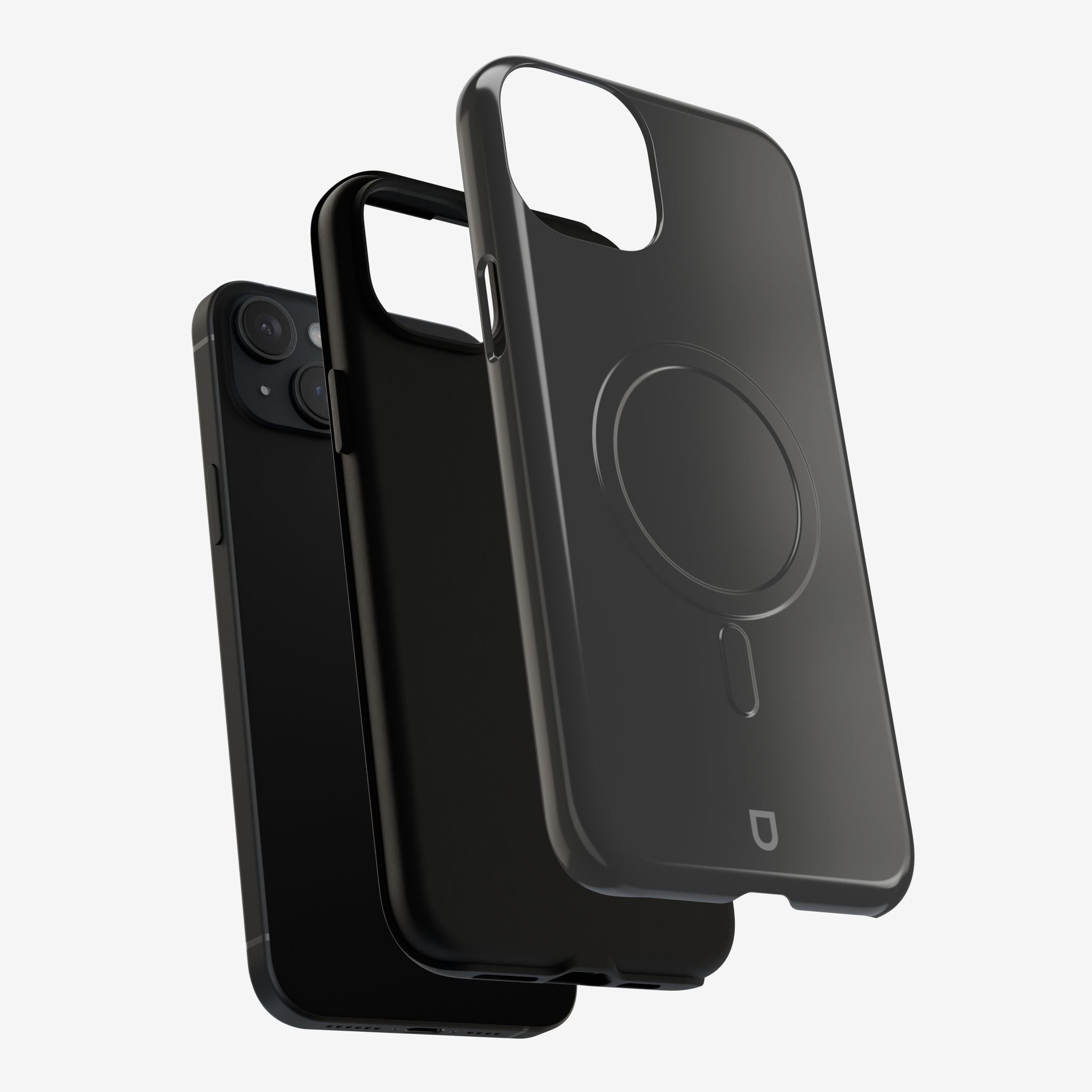 iPhone 15 Plus MagSafe Tough Case - Black
