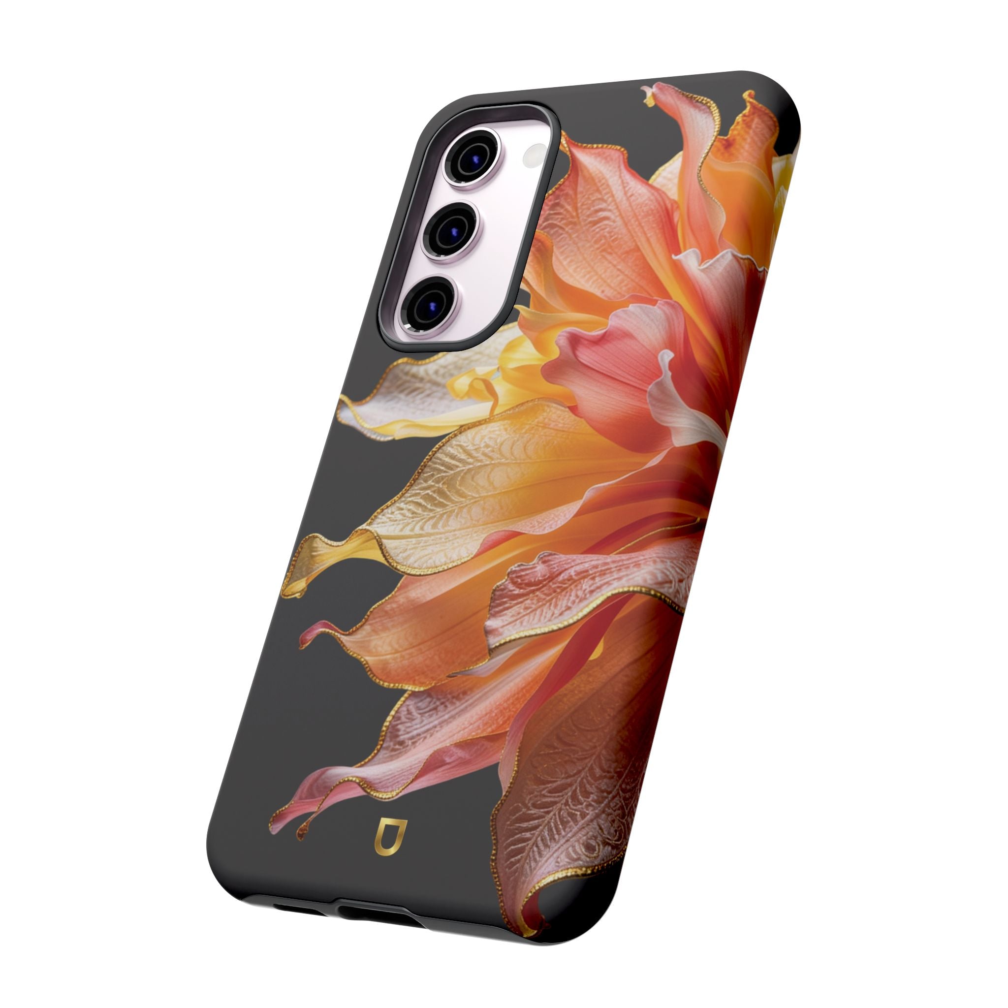 Samsung Galaxy S23 Series Tough Case - Ember Bloom Black