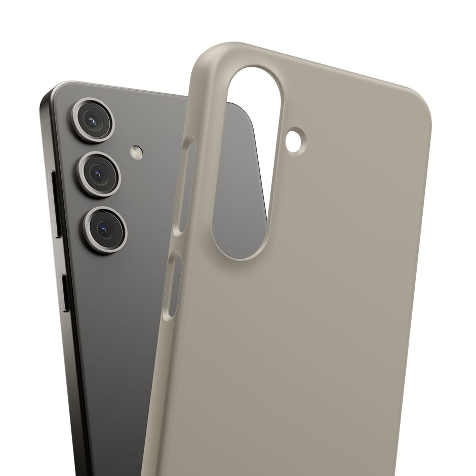 Samsung Galaxy S24 Slim Case -Khaki Beige