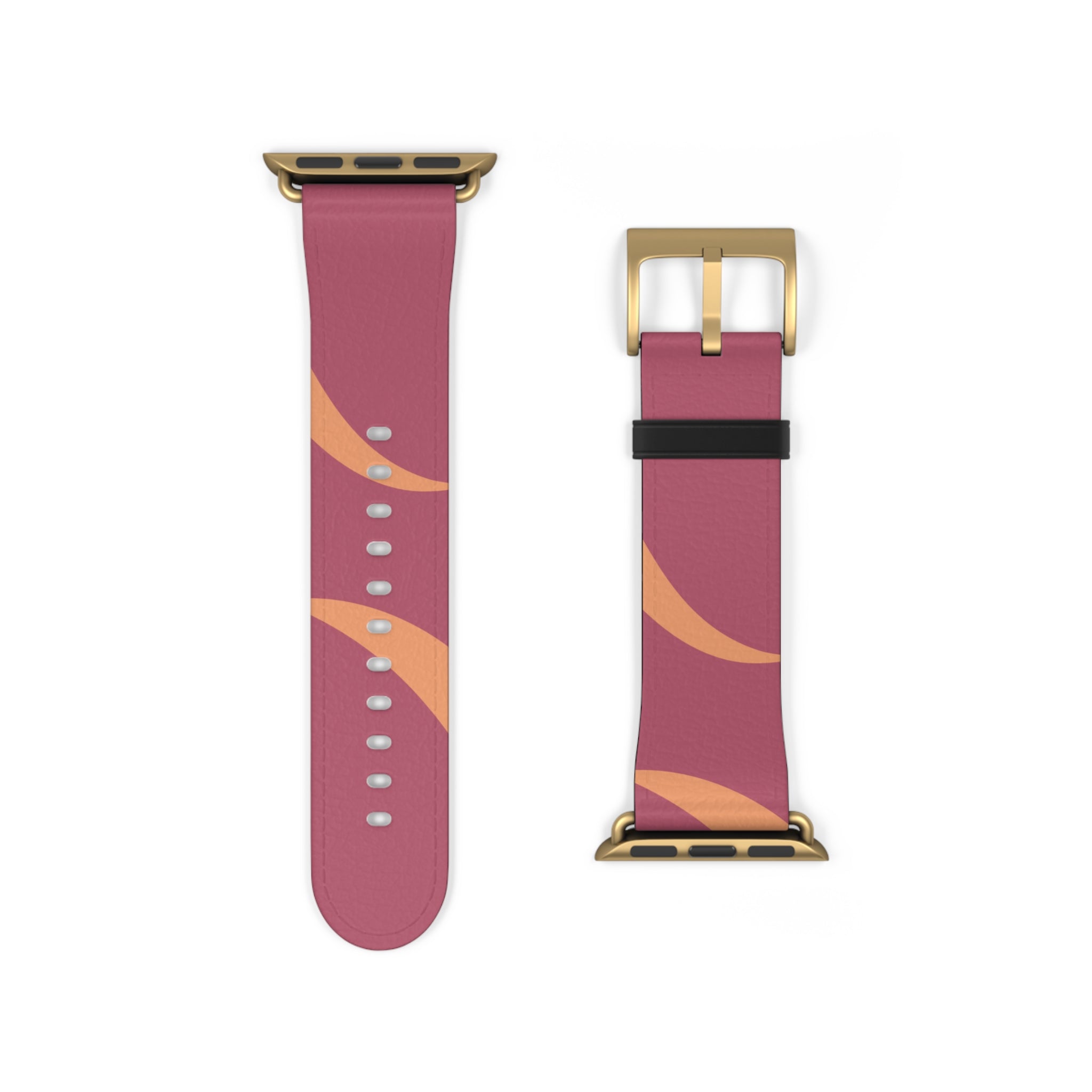 Apple Watch Series Bands 38-41 mm 42-45 mm - Rose Wine