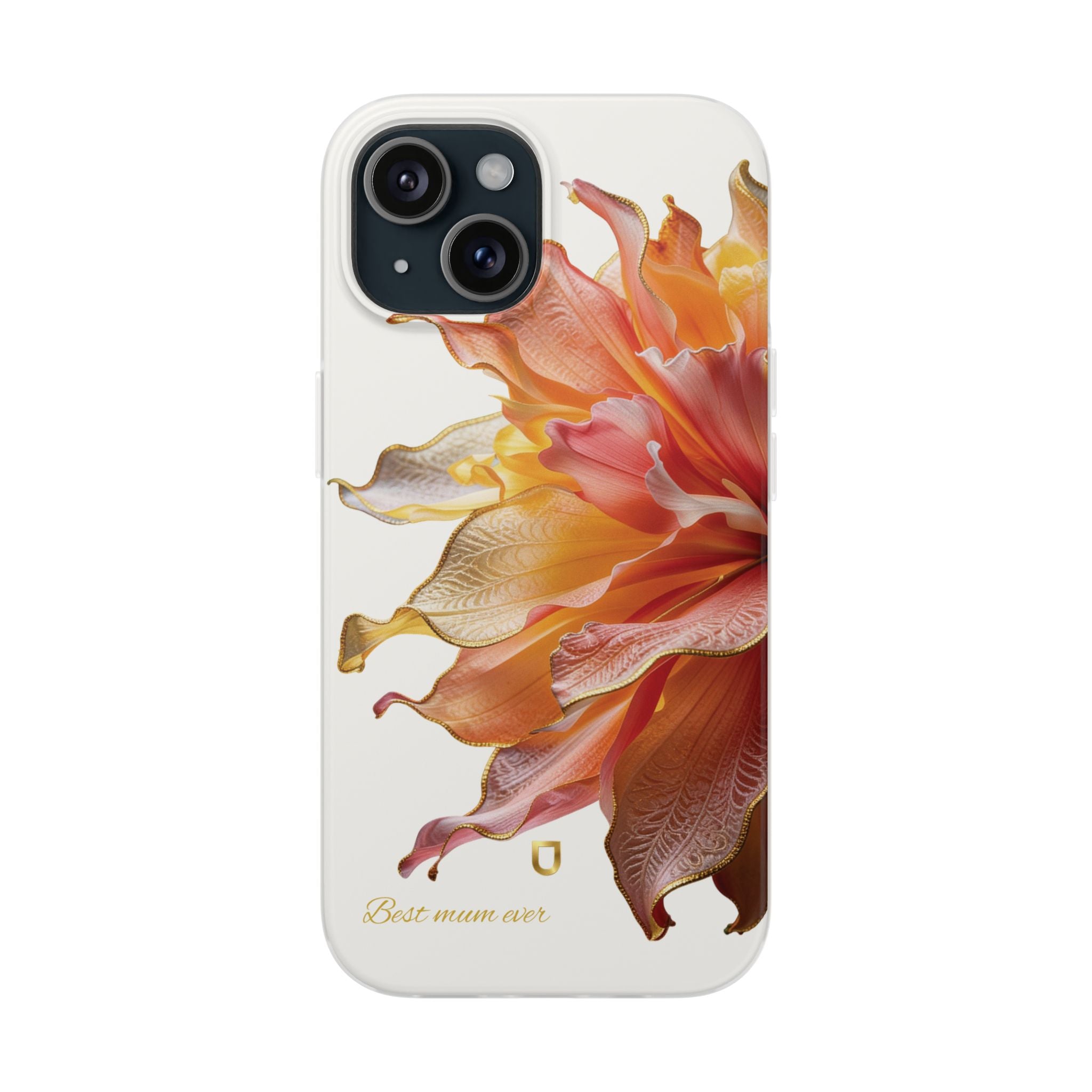 iPhone 15 Series Flexi Case - Ember Bloom