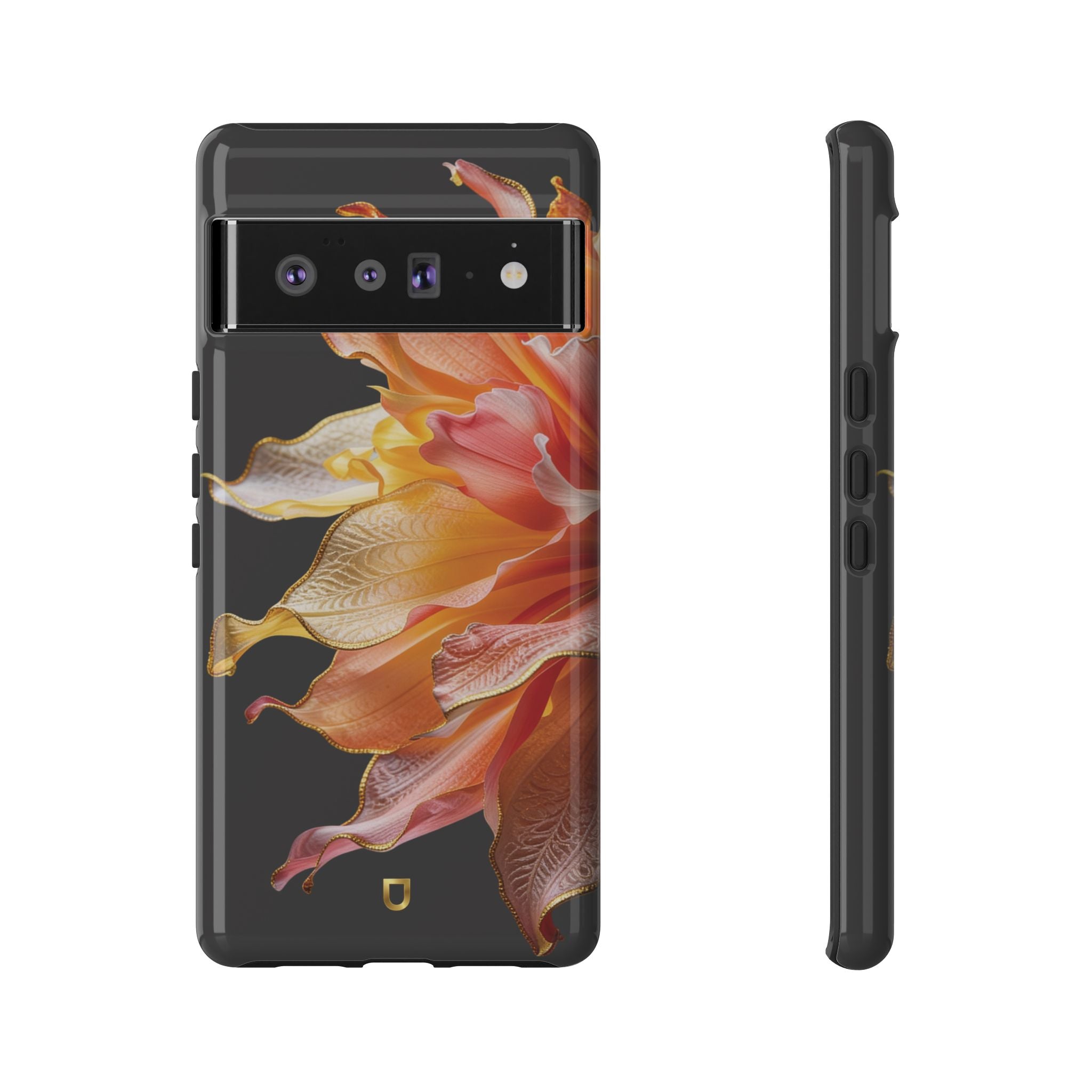 Google Pixel 6 Series Tough Case - Ember Bloom Black