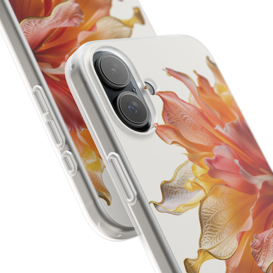 iPhone 16 Series Flexi Case - Ember Bloom