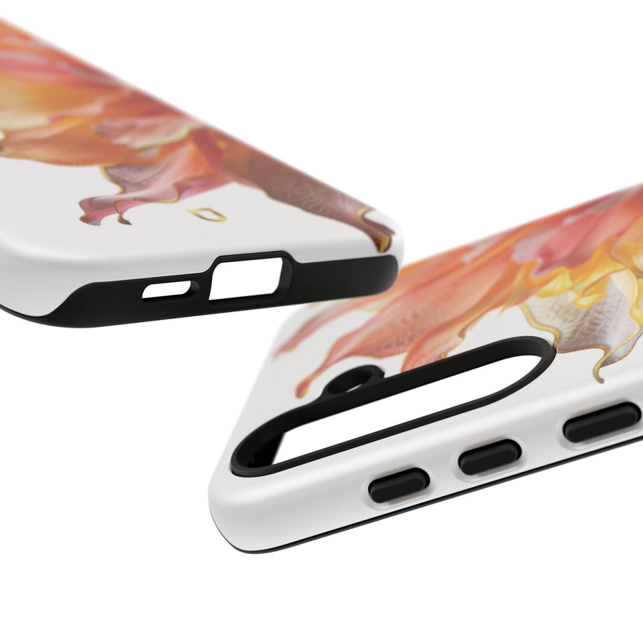 Samsung Galaxy S24 Series Tough Case - Ember Bloom White