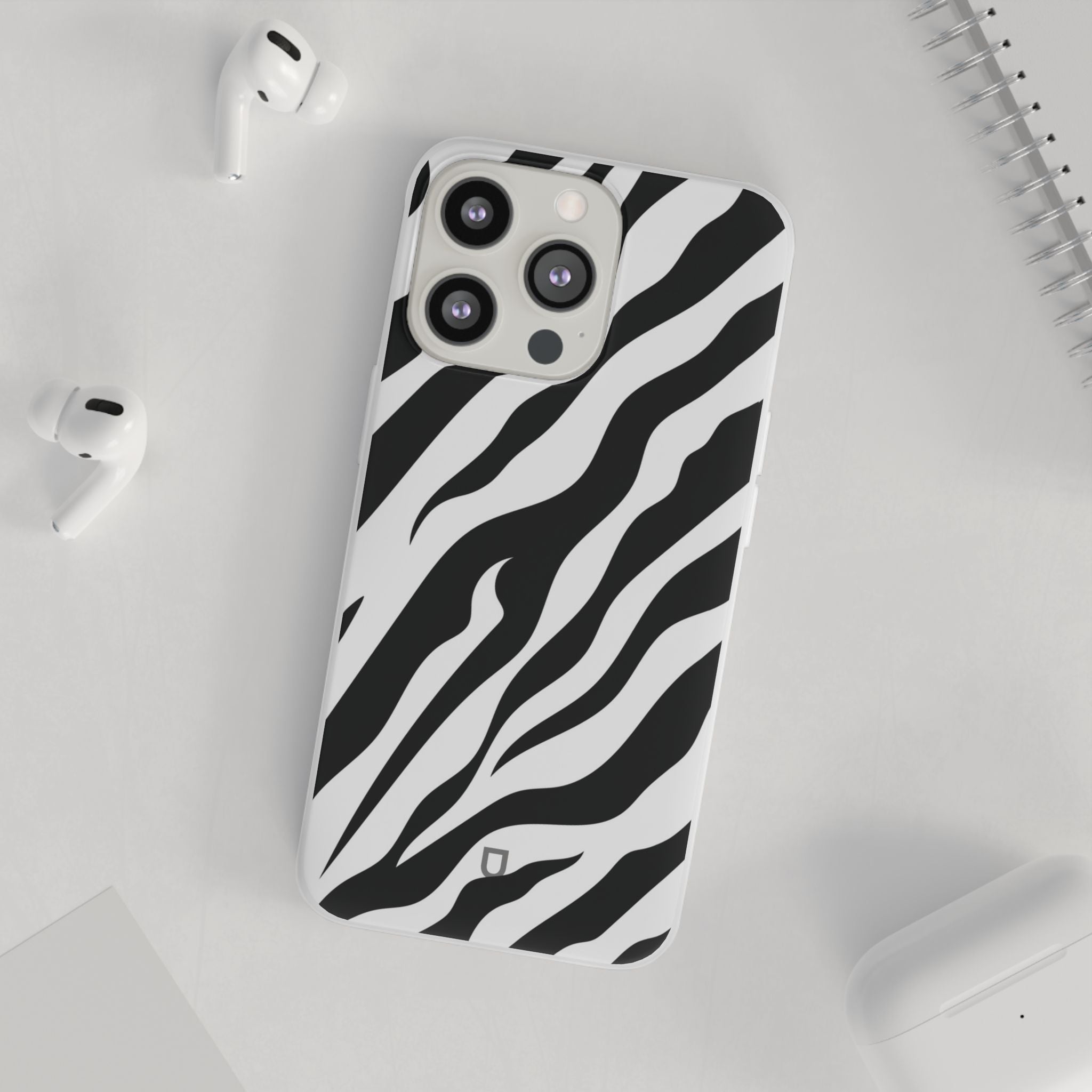 iPhone 13 Pro Flexi Case - Zebra