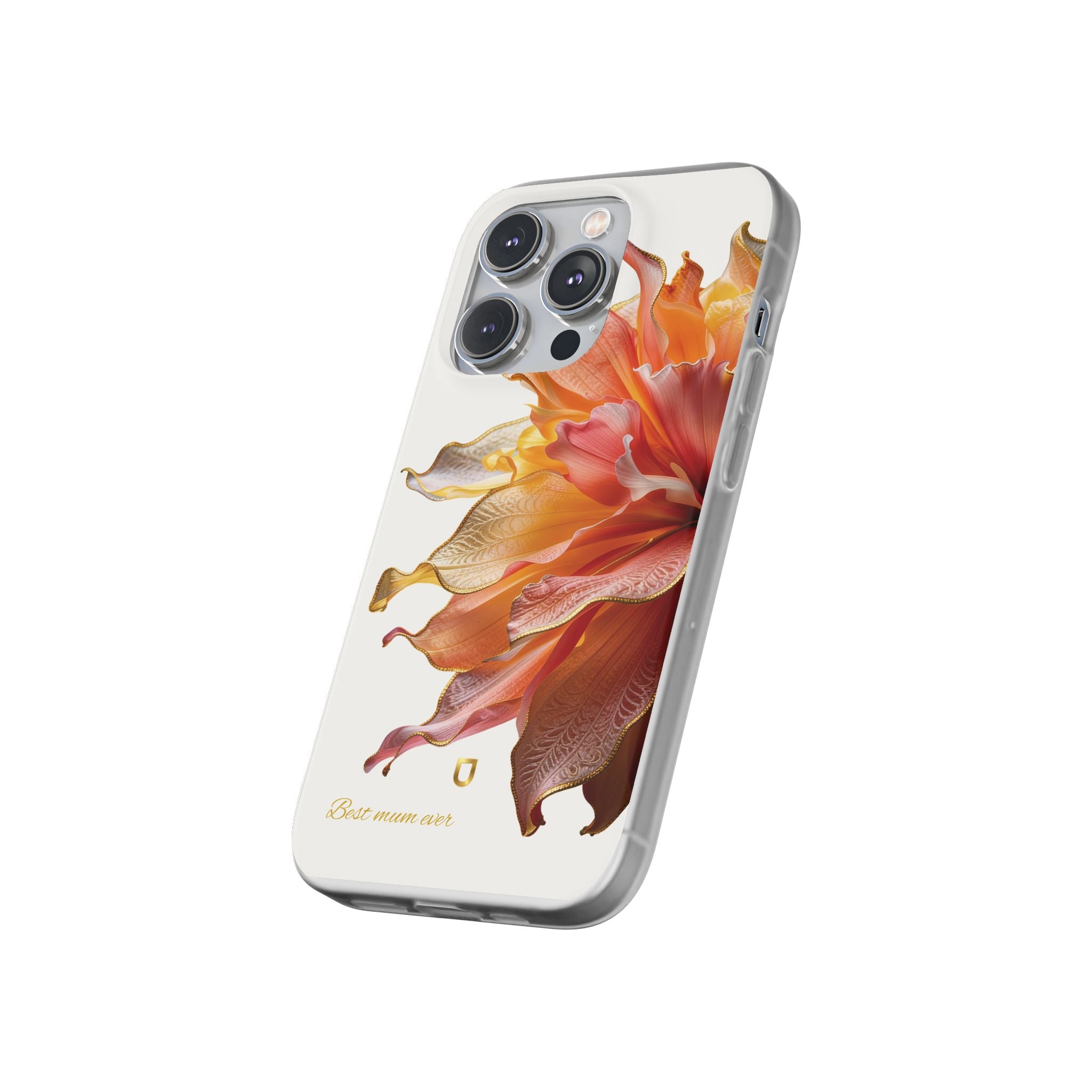 iPhone 14 Series Flexi Case - Ember Bloom