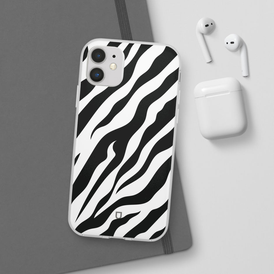 iPhone 11 Flexi Case - Zebra