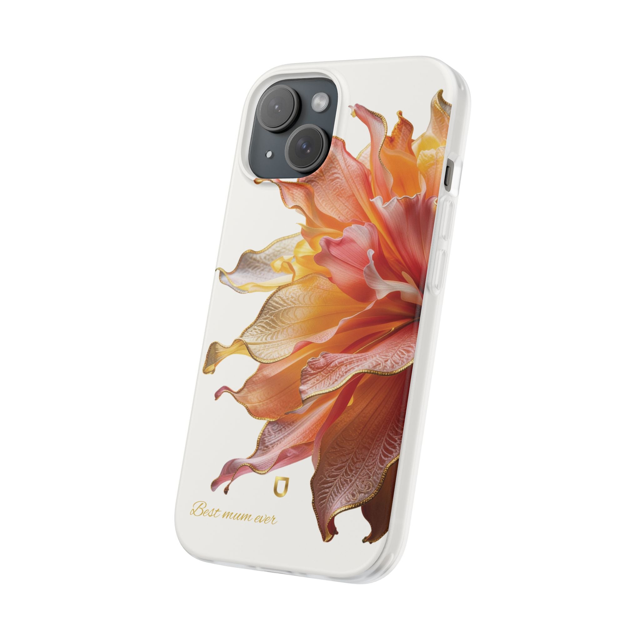 iPhone 15 Series Flexi Case - Ember Bloom