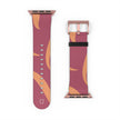 Apple Watch Series Bands - Aura Swirl  Rose Wine