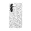 Samsung Galaxy S25 Flexi Case - Black Rose