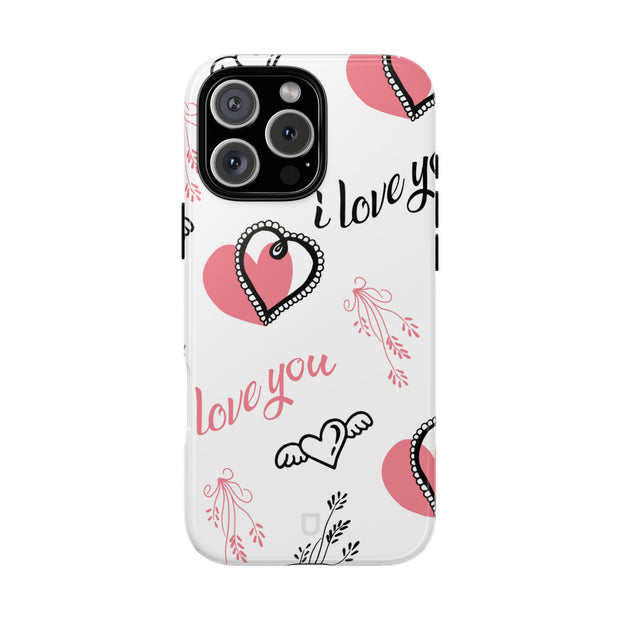 iPhone 16 Pro Max Tough Case - Love U
