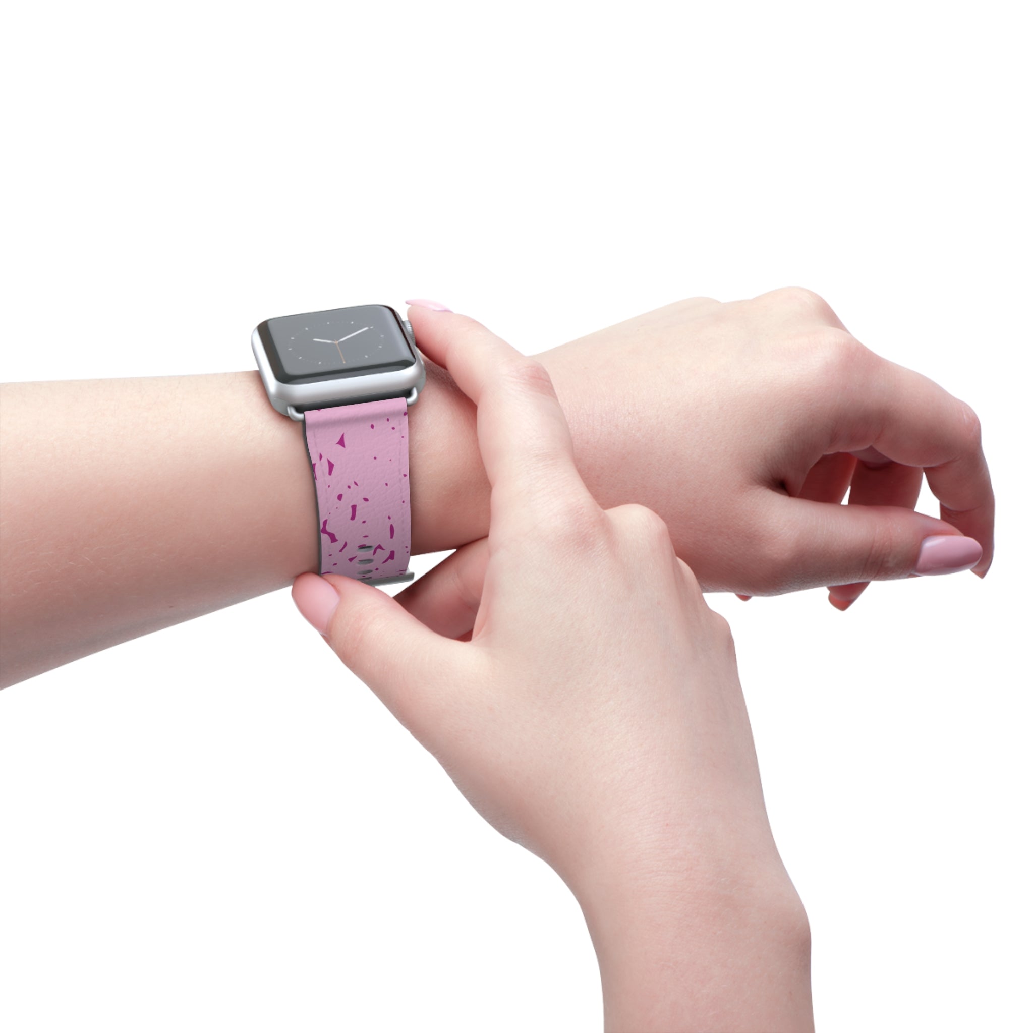 Apple Watch Series Bands 42-45 mm - Flake Pink