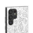 Samsung Galaxy S22 Ultra Flexi Case - Black Rose