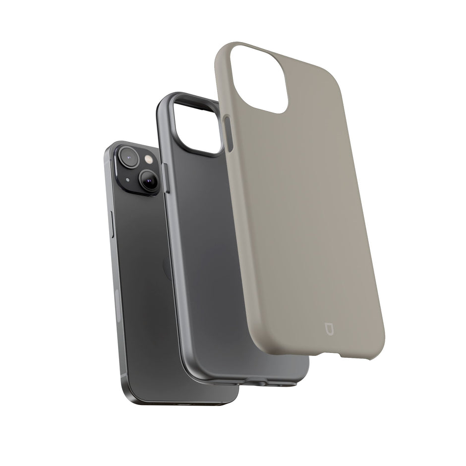 iPhone 14 Plus Tough Case - Khaki Beige