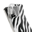 iPhone 16 Pro Max Flexi Case - Zebra