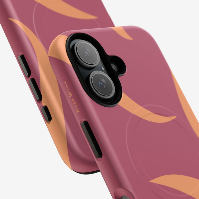 iPhone 16 MagSafe Tough Case - Rose Wine