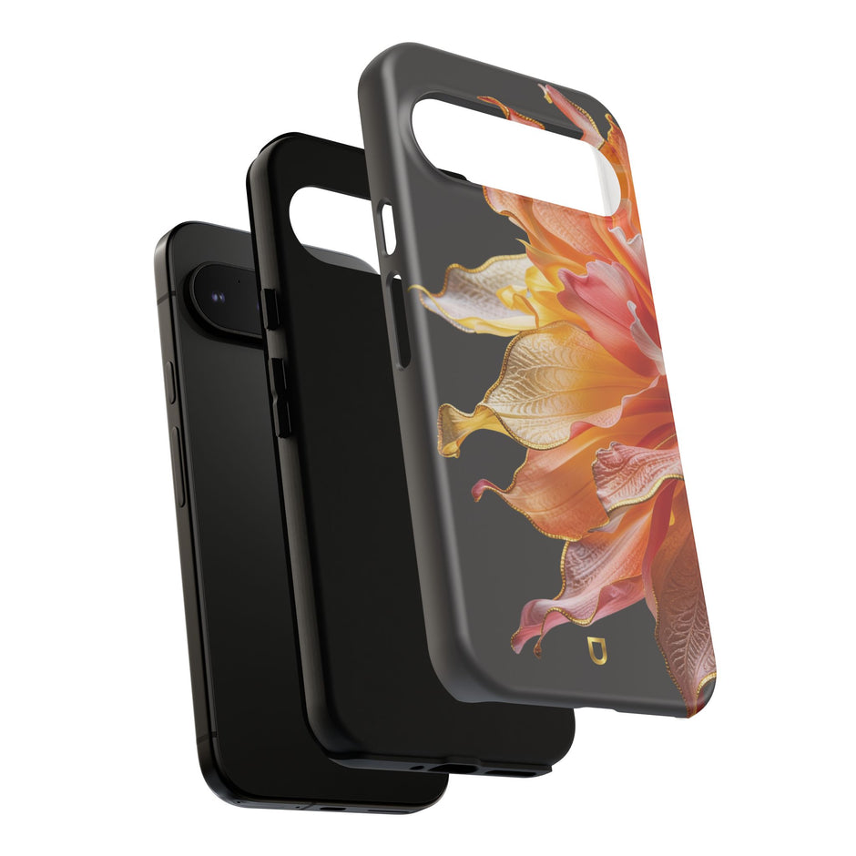 Google Pixel 9 Series Tough Case - Ember Bloom Black