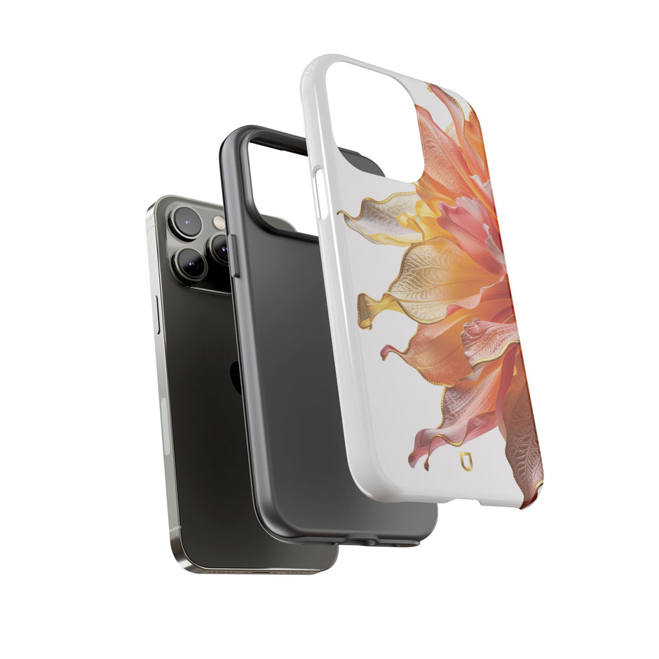 iPhone 14 Series Tough Case - Ember Bloom White