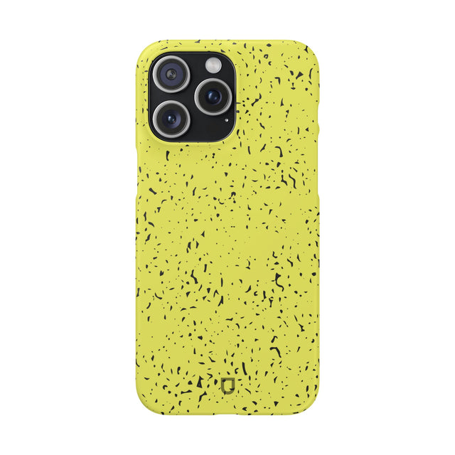 iPhone 15 Pro Max Slim Case - Flake Lemon