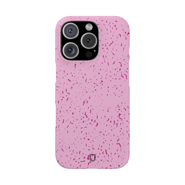iPhone 16 Pro Slim Case - Flake Pink